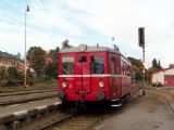 02.10.2004 - Chrudim: ''Hurvínek'' M 131.1228 přijíždí jako zvl. vlak Chrudim-město - Slatiňany © PhDr. Zbyněk Zlinský