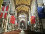 Marseille,Cathédrale la Major - povšimněte si vpravo eurounijní vlajky, 26.5.2011 © Jiří Mazal