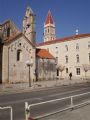 Trogir: pohled na katedrálu z výpadovky na ostrov Čiovo. 10.3.2011 @ Jan Přikryl