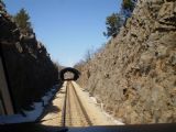 Velmi zvláštní tunel u Zrmanje. 11.3.2011 © Jan Přikryl