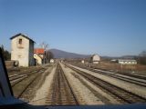 Celkový pohled na stanici Plaški. 11.3.2011 © Jan Přikryl