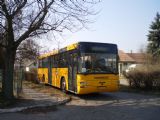 Budapešť: turecký autobus MAN v Cinkotě jakožto přípoj regionální linky k HÉVu. 12.3.2011 © Jan Přikryl