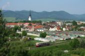 Ďalší pohľad zhora i s panorámou mesta, 21.5. 2011, © Ing. Igor Molnár