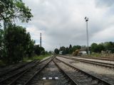 24.06.2011 - Chotěboř: havlíčkobrodské zhlaví a vystavené dvoucestné rypadlo Liebherr A 900 C ZW Litronic © PhDr. Zbyněk Zlinský