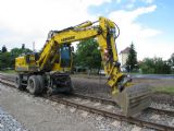 24.06.2011 - Chotěboř: dvoucestné rypadlo Liebherr A 900 C ZW Litronic firmy Chládek a Tintěra na minivýstavě vozidel © PhDr. Zbyněk Zlinský