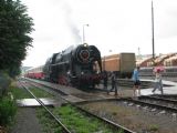 24.06.2011 - Ždírec nad Doubravou: souprava zvláštního vlaku 475.179 + Bam 5130 + Bam 5110 + Bam 5107 z Chotěboře v dešti © PhDr. Zbyněk Zlinský