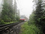 5.7.2011 - Štrbské Pleso: jedotka TEŽ v mlze © Karel Furiš