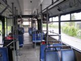 Schaffhausen: Interiér trolejbusů je lehce de mode, ale velice komfortní. 27.4.2011 © Jan Přikryl
