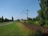 12.07.2011 - Hradec Králové, trať 031: pláň podél Opatovické ulice počítá s druhou kolejí © PhDr. Zbyněk Zlinský