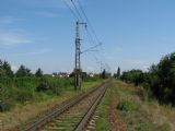 12.07.2011 - Hradec Králové, trať 031: ohlédnutí k hlavnímu nádraží od konce ulice Bezručovy © PhDr. Zbyněk Zlinský