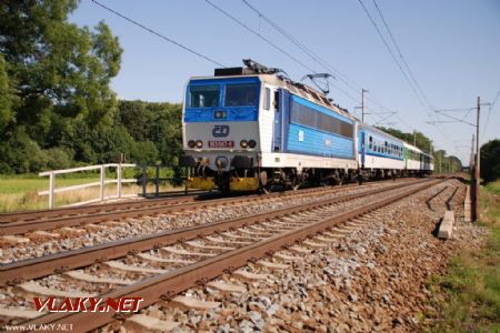 10.07.2011 - úsek Olomouc hl.n. - Štěpánov: 163.087,Os3718/9 © Radek Hořínek