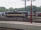 Strasbourg: Odstavená archaická lokomotiva řady 25 613 SNCF v zadní části hlavního nádraží. 28.4.2011 © Jan Přikryl