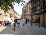 Strasbourg: Pěší zóna v historické čtvrti Petit France. 28.4.2011 © Jan Přikryl