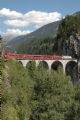 Viadukt Landwasser nedaleko Filisuru s vlakem do Svatého Mořice © Pavel Stejskal