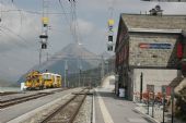 Nádraží Ospizio Bernina, nejvýše položená stanice Rhétských drah © Pavel Stejskal