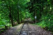 Trať pred tunelom, 04.08.2011, ©  Ondrej Krajňák