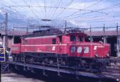 Lokomotiva ÖBB 1020.005 na točně depa Innsbruck dne 2.4.1990 © Pavel Stejskal