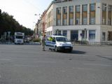 27.08.2011 - Hradec Králové, Smetanovo nábř.: jak se bude líbit městské policii? (moc nelíbila) © PhDr. Zbyněk Zlinský