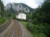 Typická scenérie v horní části Semmeringbahn. 2.7.2011 © Jan Přikryl