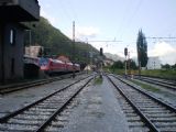 Odstavené Taurusy SŽ na lublaňském zhlaví stanice Jesenice	2.7.2011	© Jan Přikryl