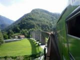 Bohinjska proga: celkový pohled na viadukt u nádraží Most na Soči	3.7.2011	© Jiří Mazal