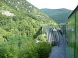 Bohinjska proga: železniční viadukt přes Soču u Solkanu/Solcana	3.7.2011	© Tomáš Kraus