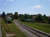 Bohinjska proga: kolej, odbočující v zastávce Šempeter při Gorici do italského nádraží Gorizia Centrale	3.7.2011	© Jan Přikryl