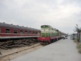 Shkoder ''Hauptbahnhof''. Konečne po 100 km za rekordných 250 minút!!! © Marek Rychnavský.