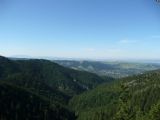 Město Zakopane, tak jak je vidět z traverzu pod Giewontem © Tomáš Kraus, 20.8.2011