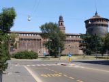 13.08.2011 - Milano: Pohľad na milánsky hrad v centre mesta © Martin Kóňa