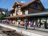 16.08.2011 - Švajčiarsko: Železničná stanička Wilderswil © Martin Kóňa