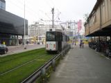 Rotterdam: tramvaj Düwag z 80. let jede po ulici Delftse Poort, v pozadí staveniště hlavního nádraží	. 17.8.2011	 © Jan Přikryl