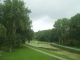 Rotterdam: pohled z okna vlaku metra linky D na Zuiderpark (jižní park) nedaleko stanice Slinge	. 17.8.2011	 © Jan Přikryl