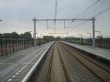 Typický vzhled nizozemské zastávky: Nieuw Vennep na trati z Amsterdamu do Haagu	. 18.8.2011	 © Jan Přikryl