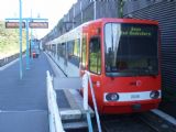 Köln: souprava klasických rychlodrážních tramvají typu B čeká na konečné Niehl Sebastianstrasse před odjezdem na lince 16 do Bonnu	. 20.8.2011	 © Jan Přikryl