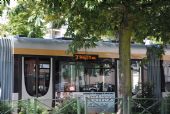 Brusel: informace o odjezdu tramvaje z konečné zastávky vozech Flexity Outlook	. 21.8.2011	 © Lukáš Uhlíř