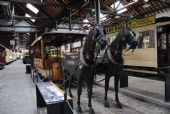 Brusel: vůz koňky z 80. let 19. století v tramvajovém muzeu	. 21.8.2011	 © Lukáš Uhlíř