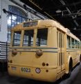 Brusel: jeden z posledních trolejbusů ev.č. 6023 z konce 40. let v tramvajovém muzeu	. 21.8.2011	 © Lukáš Uhlíř