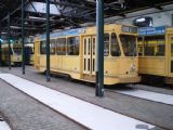 Brusel: dvounápravový motorový vůz z 30. let po úpravě do podoby tramvají PCC v 60. letech v tramvajovém muzeu	. 21.8.2011	 © Jan Přikryl