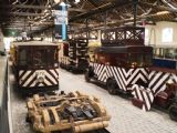 Brusel: různá pracovní vozidla z meziválečného období v tramvajovém muzeu	. 21.8.2011	 © Jan Přikryl