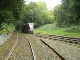 Klasická tramvaj série 7700 přijíždí z Bruselu na konečnou Tervuren	. 21.8.2011	 © Jan Přikryl