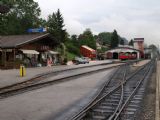 Vedľajšia časť stanice Jenbach - stanica a depo Achenseebahn, 12.9.2011, © Radovan Plevko