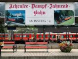 Perón určený pre Achenseebahn, v pozadí súprava Zillertalbahn, 12.9.2011, © Radovan Plevko