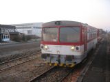 17.11.2011 - Želiezovce: súprava 810 492+011 865 ako protismerný Os 5904 Levice - Štúrovo © Martin Susedík