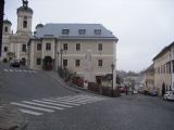 19.11.2011 - Socha Andreja Kmeťa na konci rovnomennej ulice v Banskej Štiavnici © Martin Vojtek