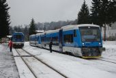 29.12.2011 - Kořenov: 843.013 + 018, Os 16222, 840.006 + 009, Os 16215 © Václav Vyskočil