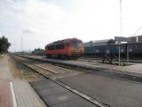 Sátoraljaújhely: lokomotiva ''Csorgó'' řady M41.2175 MÁV-TR čeká na další výkon v obvodu stanice	. 28.9.2011	. © Aleš Svoboda