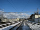 13.01.2012 - Stříbro: konec 2. nástupiště a zhlaví směr Vranov u S. (Plzeň) © PhDr. Zbyněk Zlinský