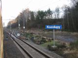 13.01.2012 - Kozolupy: konec uzavřené koleje na vjezdu do stanice (foto z R 761) © PhDr. Zbyněk Zlinský