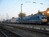 Tokaj: lokomotiva Traxx řady 480.007 přijela s prvním ranním IC do Budapešti přes Debrecen- IC Takta	2.10.2011	. © Aleš Svoboda